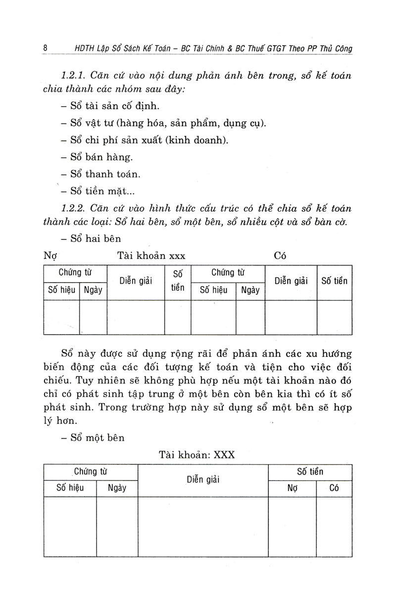 Hướng Dẫn Thực Hành - Lập Sổ Sách Kế Toán, Báo Cáo Tài Chính, Báo Cáo Thuế GTGT Theo Phương Pháp Thủ Công _KT