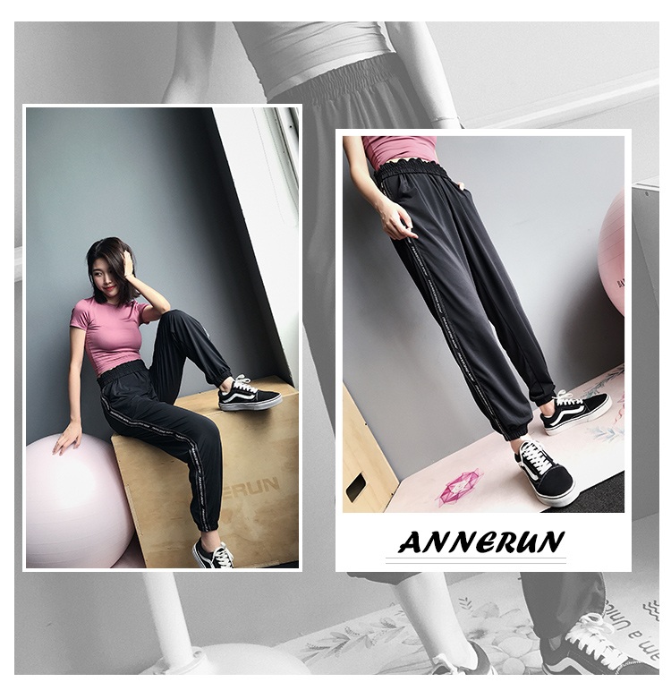 Quần dài Jogger thể thao nữ tập gym yoga Aerobic và zuma JG03 đen