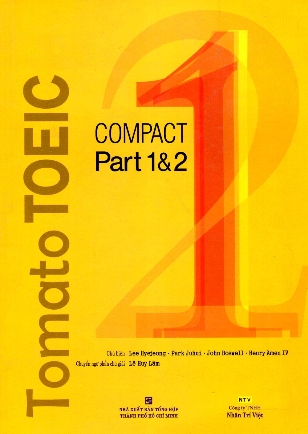 Tomato TOEIC Compact Part 1 & 2 (Kèm CD)