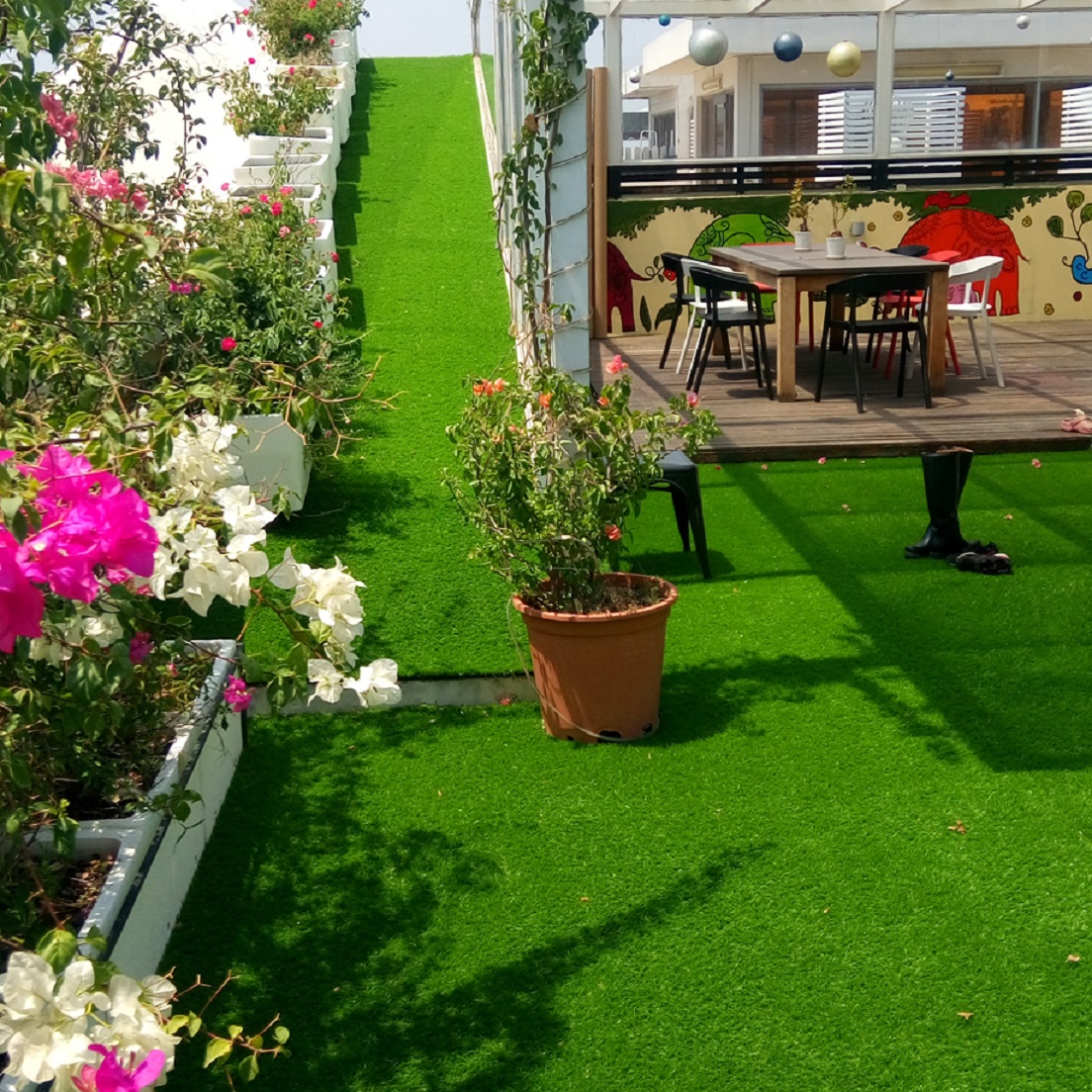 Thảm cỏ nhân tạo giá rẻ, thảm cỏ trang trí, cỏ 3cm loại Cao Cấp