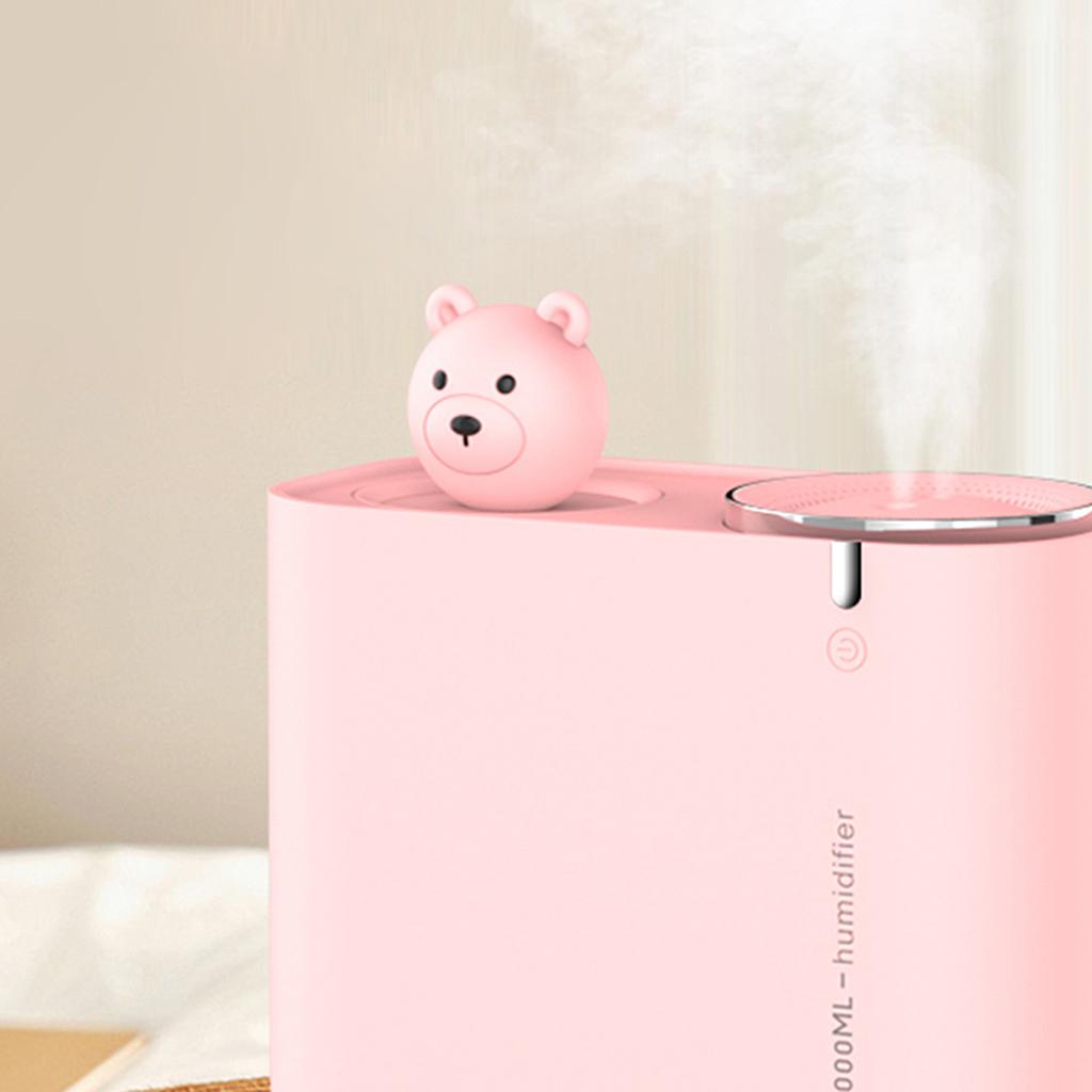 Top Fill Cool-Mist Humidifier for Bedroom, Essential Oil Diffuser - Smart Ultrasonic Humidifier for Home, Large Room with Auto Shut Off, 3L Water Tank