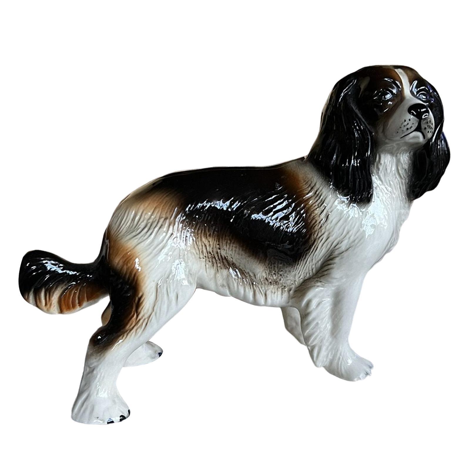 Adorable Dog Animal Figurine Statue Resin Animals Figure for Decoration