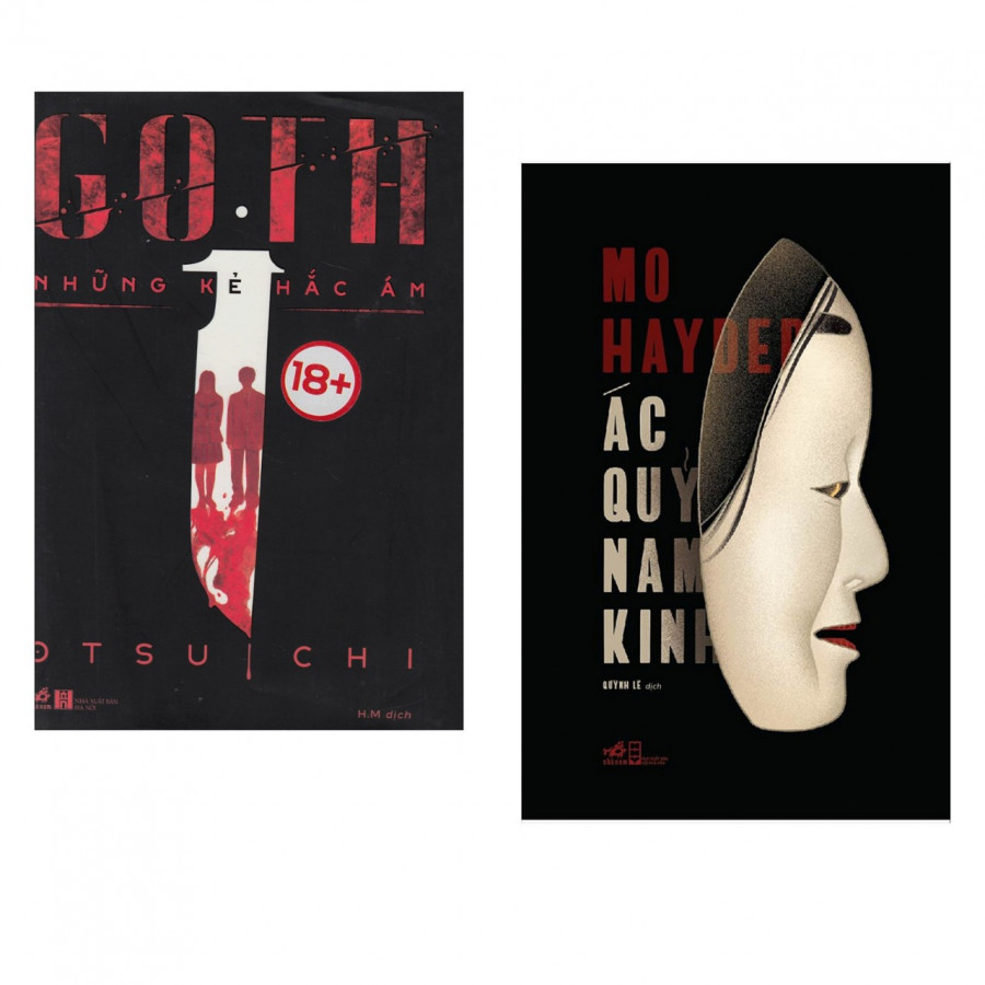 Combo Truyện Kinh Dị: GOTH - Những Kẻ Hắc Ám + Ác Quỷ Nam Kinh - (Tặng Kèm Postcard Greenlife)