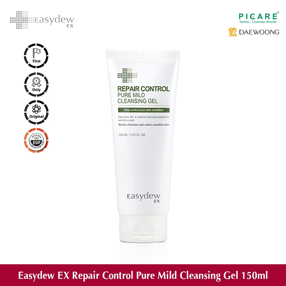 Easydew EX Repair Control Pure Mild Cleansing Gel 150ml - Gel rửa mặt cho da nhạy cảm, dễ kích ứng