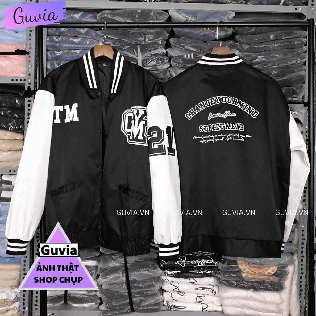 Áo Khoác Bomber Dù In TM CYM Cao Cấp Form Rộng Nam Nữ Ulzzang Unisex Thời Trang