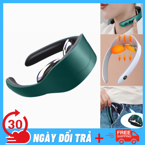 Máy massage giảm đau cổ vai gáy cảm ứng xung điện từ Công nghệ Nhật Bản - SMART BELT