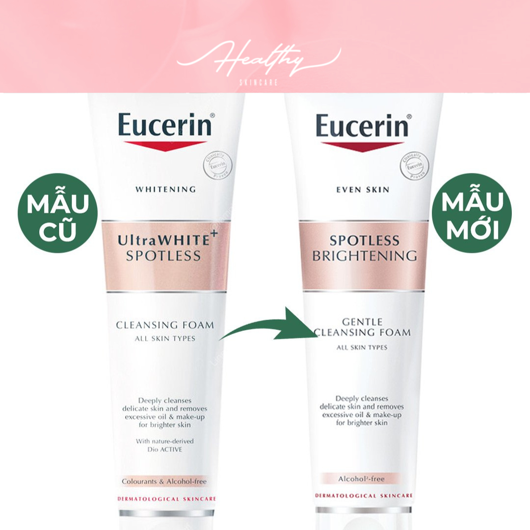 Sữa rửa mặt sáng da Eucerin Spotless Brightening Cleansing Foam 150g