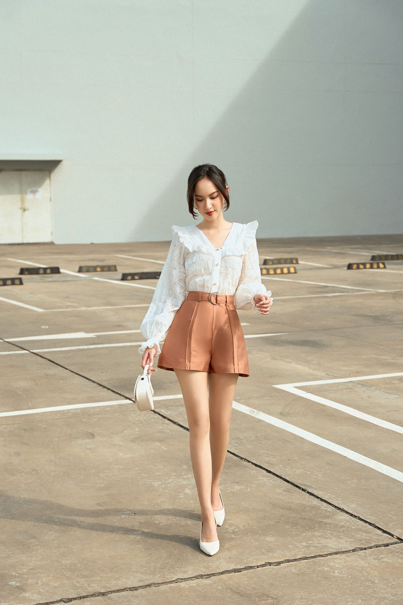 OLV - Quần Bonita Shorts in Brown