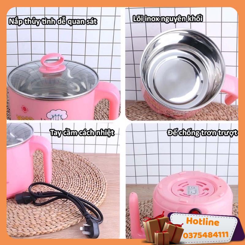 Ca Nấu Mỳ / Lẩu Mini Cắm Điện 18Cm - Hàng Loại 1