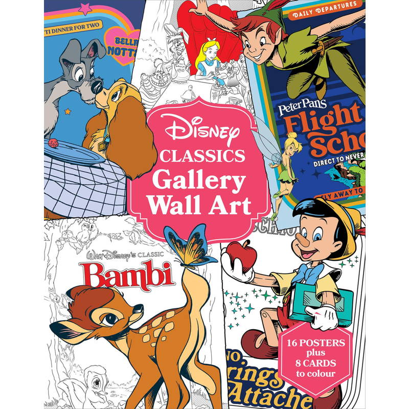 Sách Disney Gallery Wall Art - Classic Disney