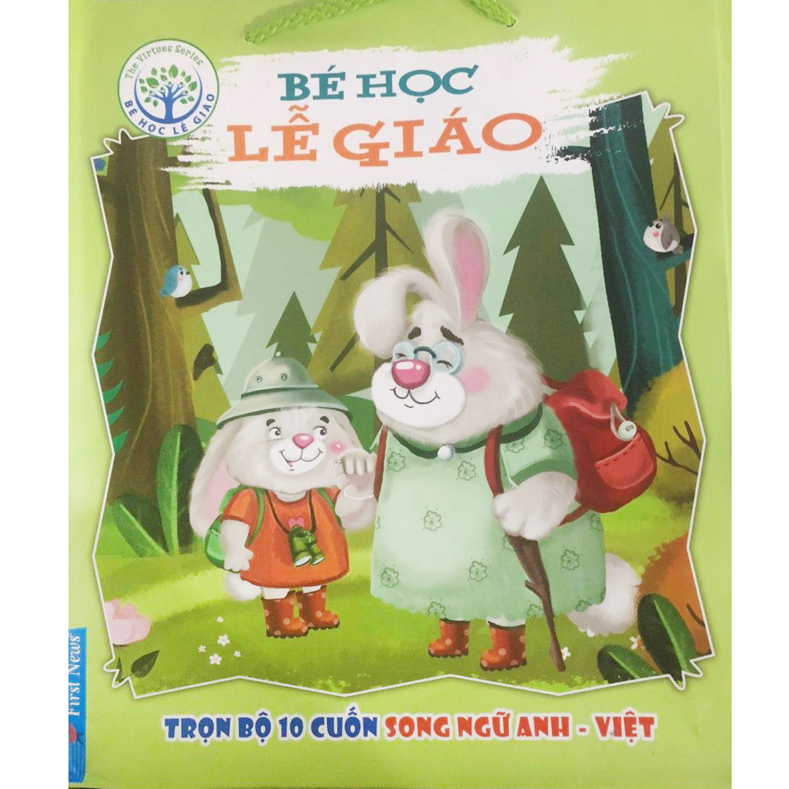 Combo trọn bộ Bé Học Lễ Giáo (10 quyển)