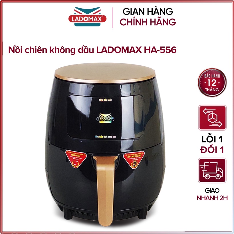 Nồi chiên không dầu 7 lít Ladomax HA-556 - Hàng chính hãng