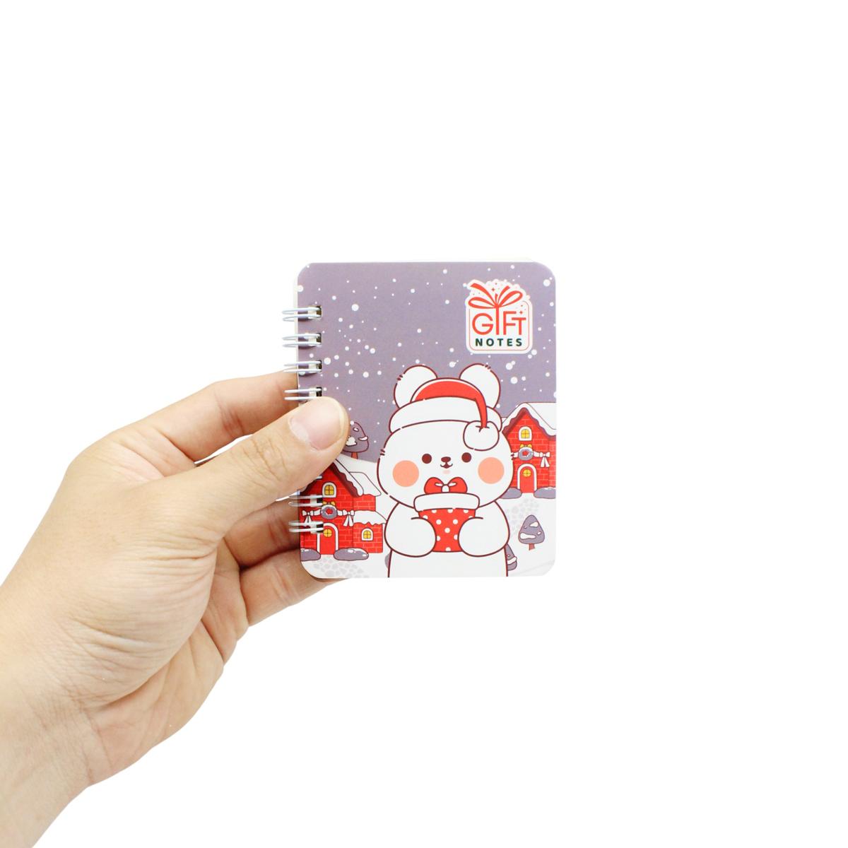 Sổ Lò Xo Moochi Christmas A7 - Kẻ Ngang - 160 Trang 70gsm - The Sun 08
