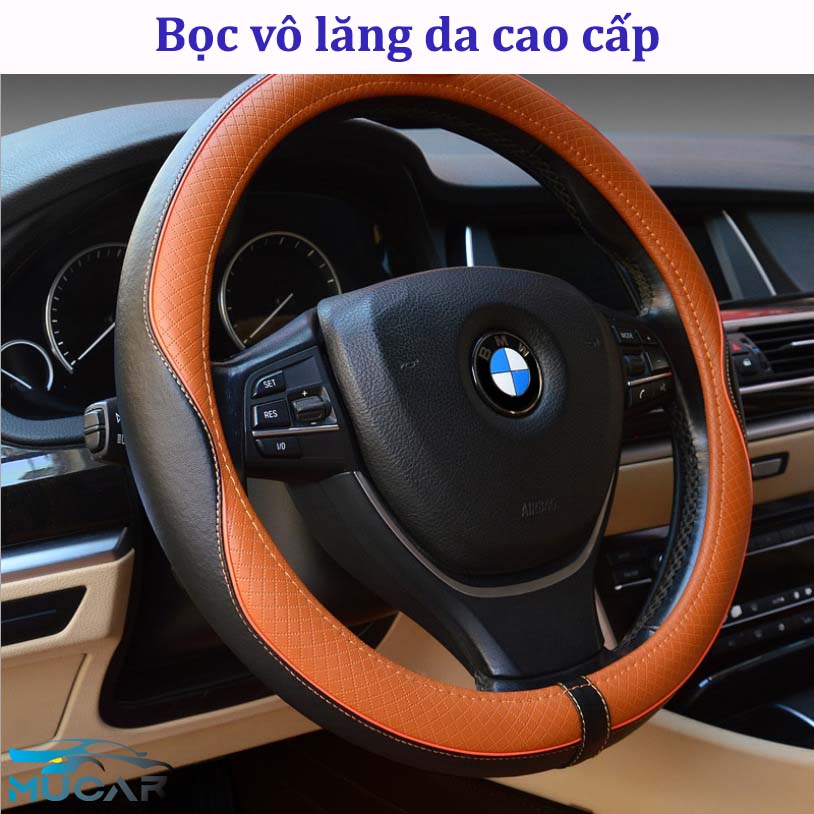 Bọc Vô Lăng Xe Hơi Chống Trơn Trượt Chất Liệu Bền Đẹp Cao Cấp Dành Cho Xe 4 Chỗ 5 Chỗ 7 Chỗ