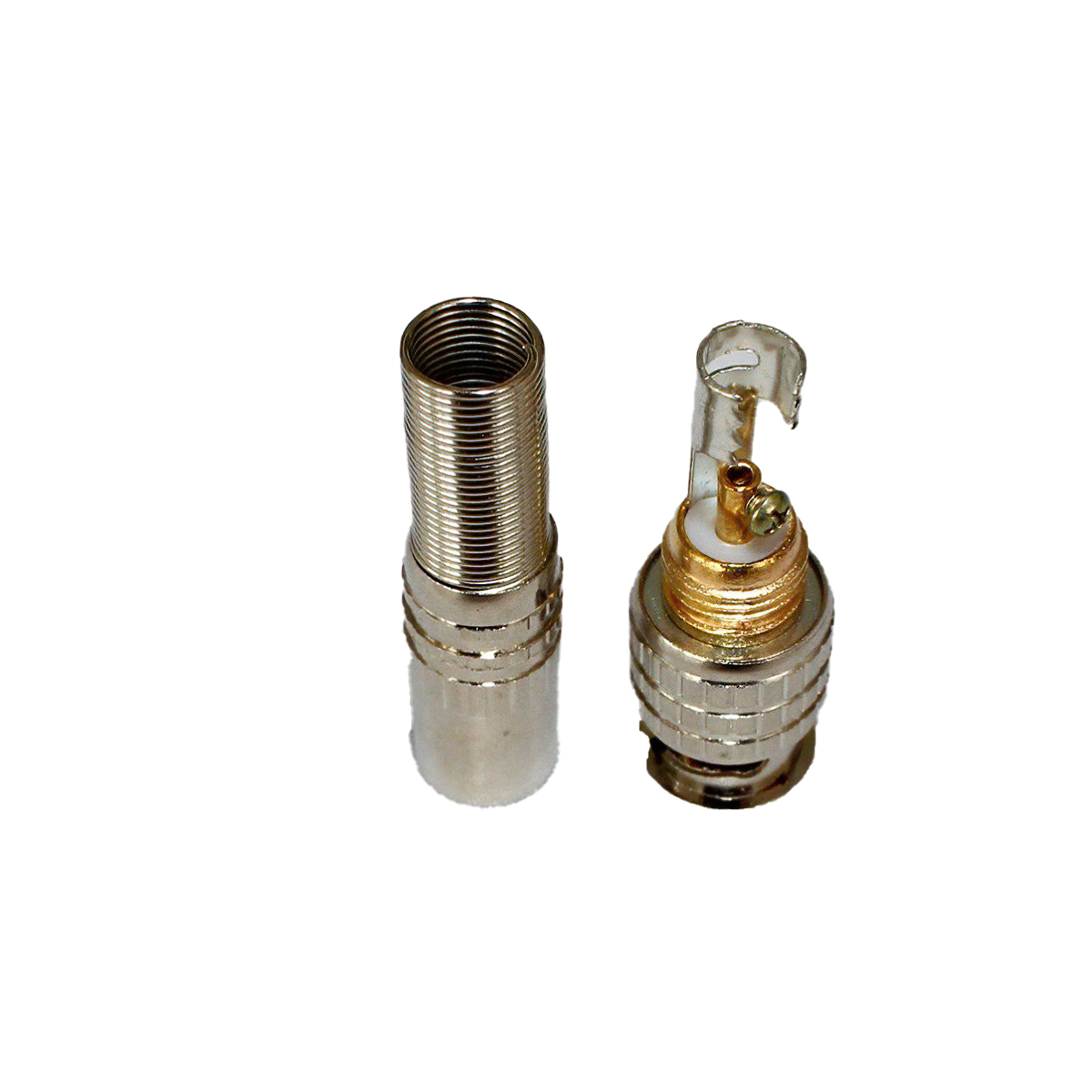 Combo Jack BNC lò xo vặn, lõi đồng có vít vặn cố định loại tốt