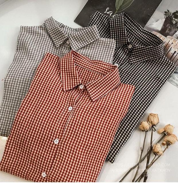 ÁO SƠ MI CARO TAY BO