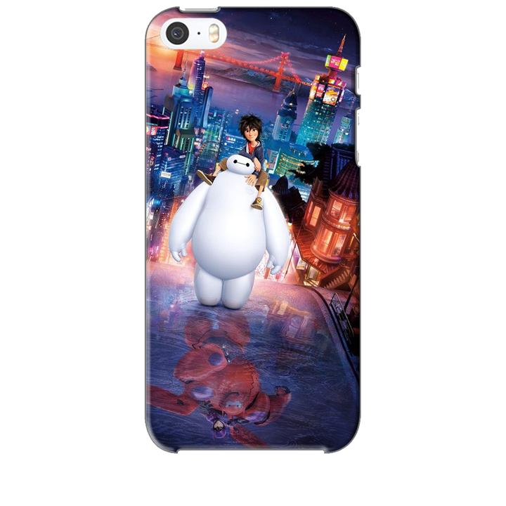 Ốp lưng dành cho điện thoại IPHONE 5 hình Big Hero Mẫu 02
