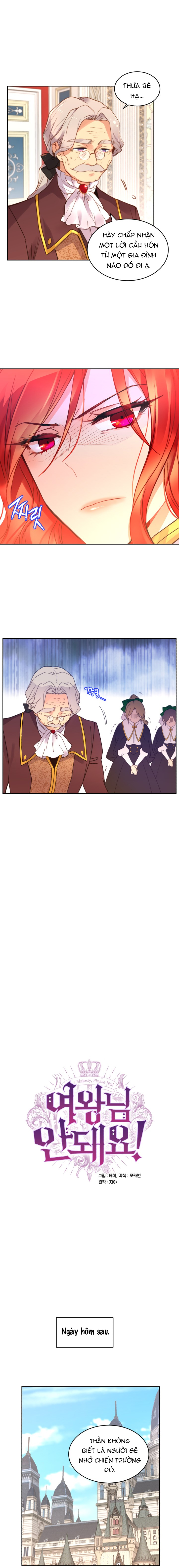 nữ hoàng, người không được! chapter 2.1 4