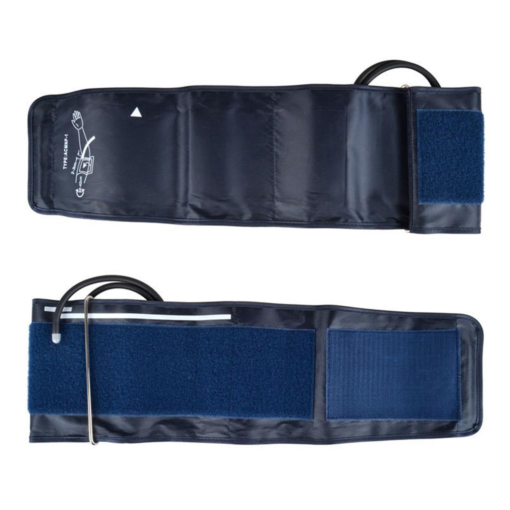 2 Pcs Large Arm Blood Pressure Cuff Monitor Replacements For Adult Blue