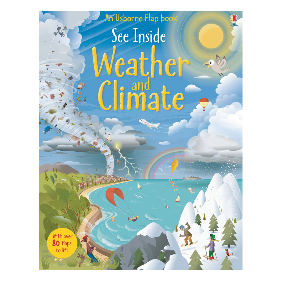 Sách tương tác tiếng Anh - Usborne See Inside Weather and Climate