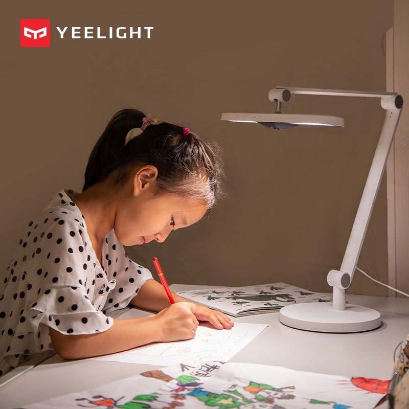 Đèn bàn học thông minh Yeelight LED Vision Desk Lamp V1 Pro Chống lóa, chống cận - Hàng Chính Hãng