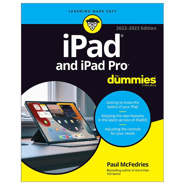 Sách ngoại văn: iPad And iPad Pro For Dummies