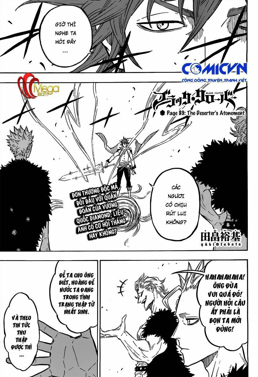 black clover - pháp sư không phép thuật chapter 89 1
