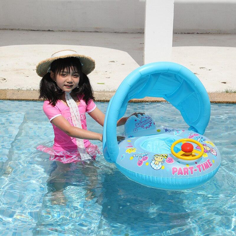 Phao Bơi Tròn Có Vô Lăng Dành Cho Bé Sơ Sinh