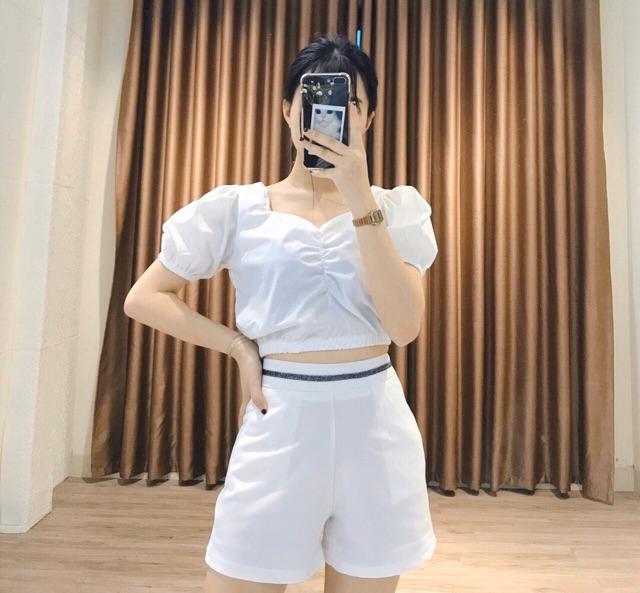Quần nữQuần short viền kim sa 3 màu có ảnh thật
