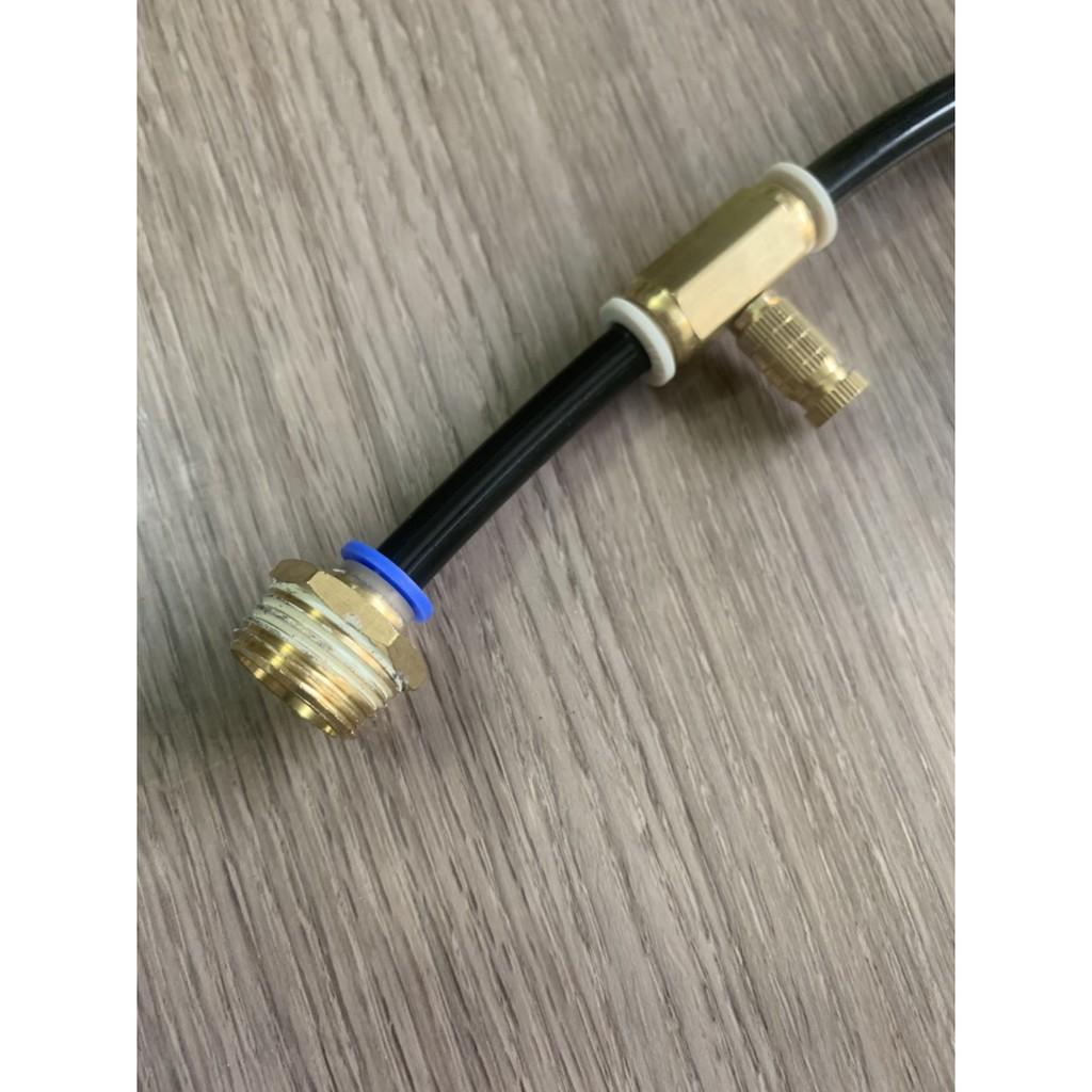 Bộ phun sương tưới lan, phun sương làm mát đủ phụ kiện