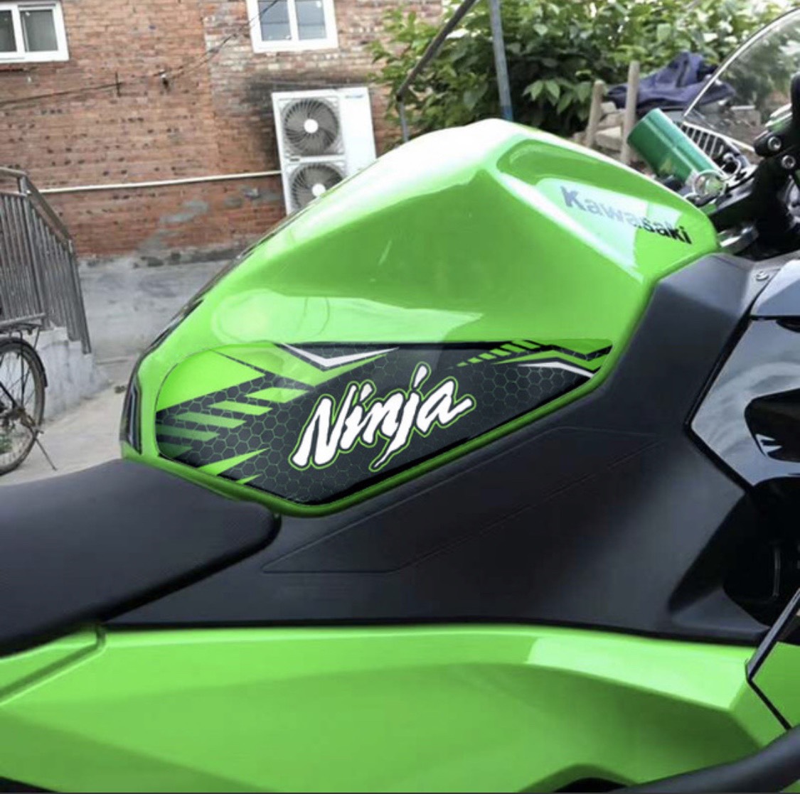 Full Bộ Tem Dán Bình Xăng Cho Xe Ninja400