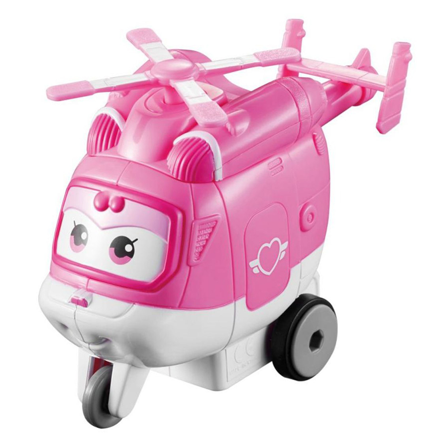 Robot Biến Hình Kết Hợp Xe Cứu Hộ Nhỏ - Dizzy Lốc Xoáy Super Wings YW720314