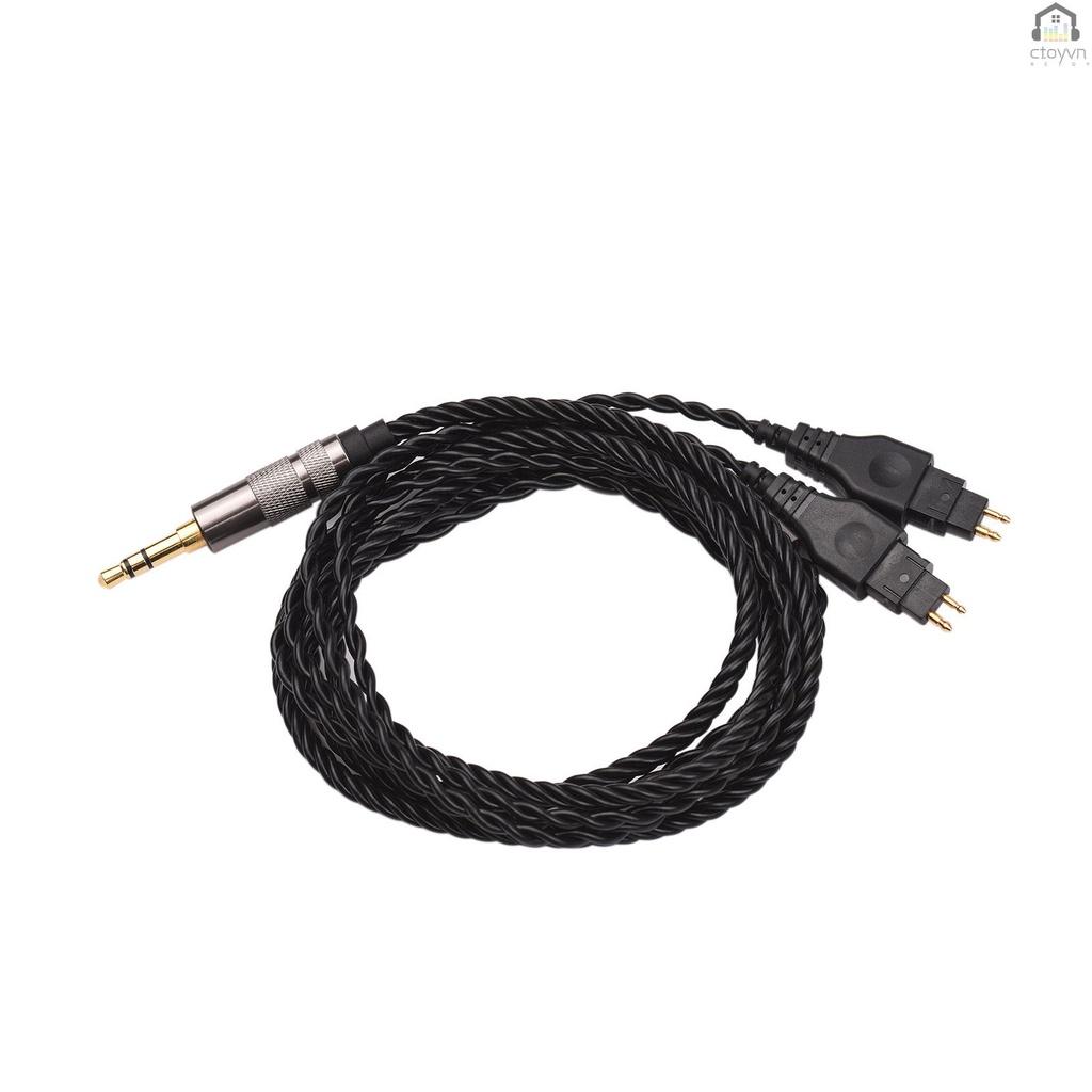 Dây cáp nâng cấp tai nghe 3.5mm thay thế cho Sennheiser Tai nghe HD414 HD650 HD600 HD580 HD565 HD545 HD535 HD525 HD265 HD25