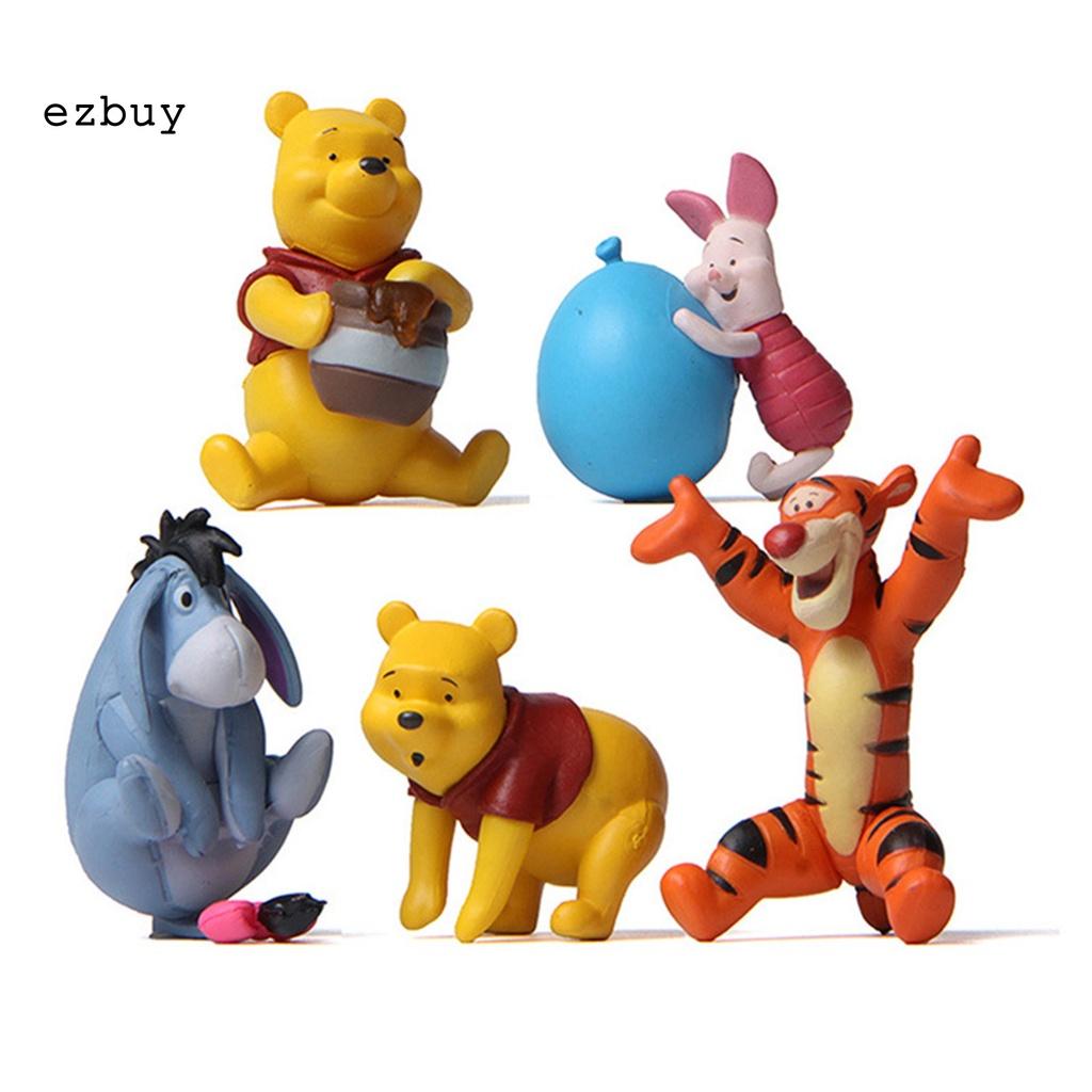 Lightweight Action Figurine Piglet Tiger Anime Figurine Lovely for Home