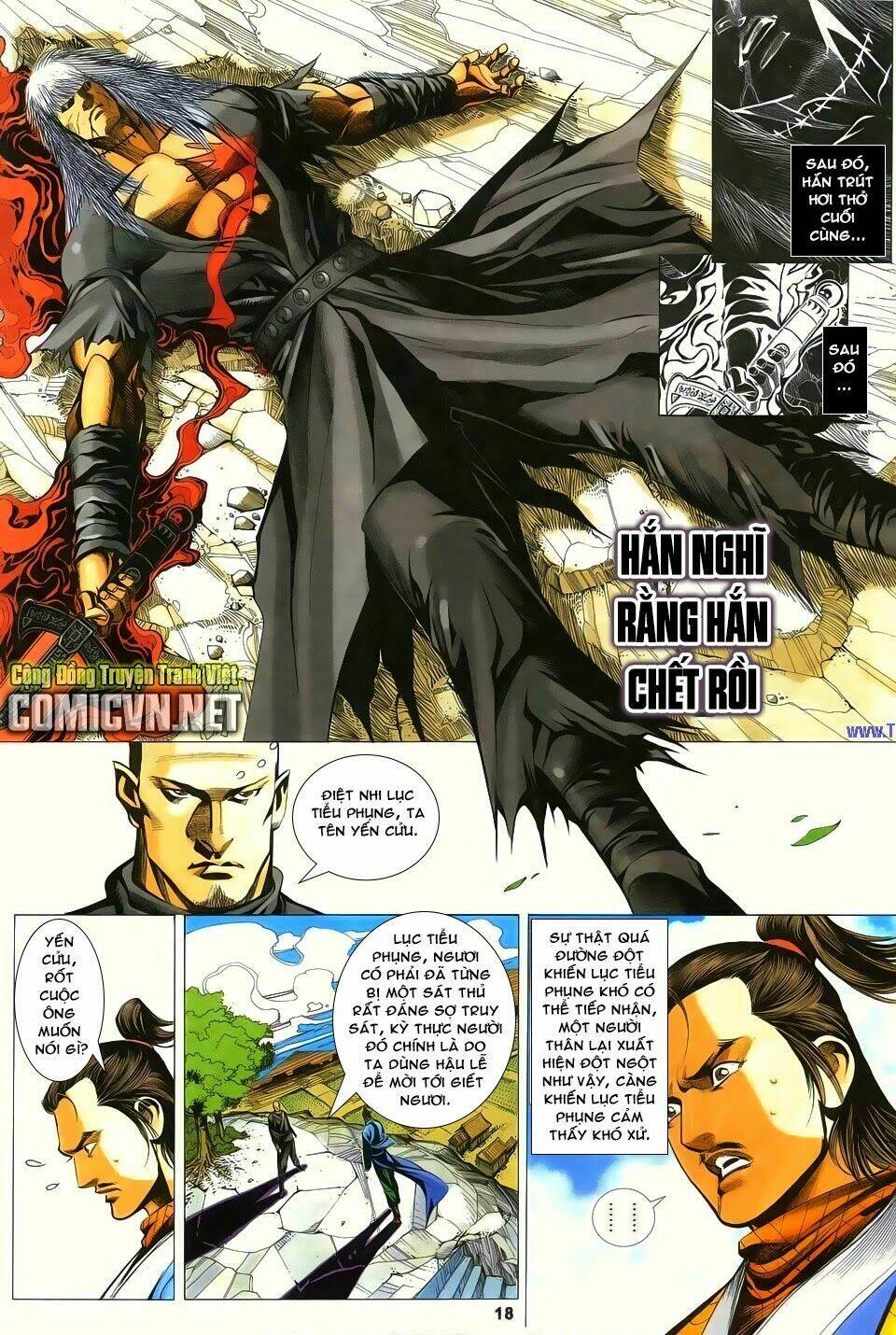 cổ long quần hiệp truyện chapter 81 18