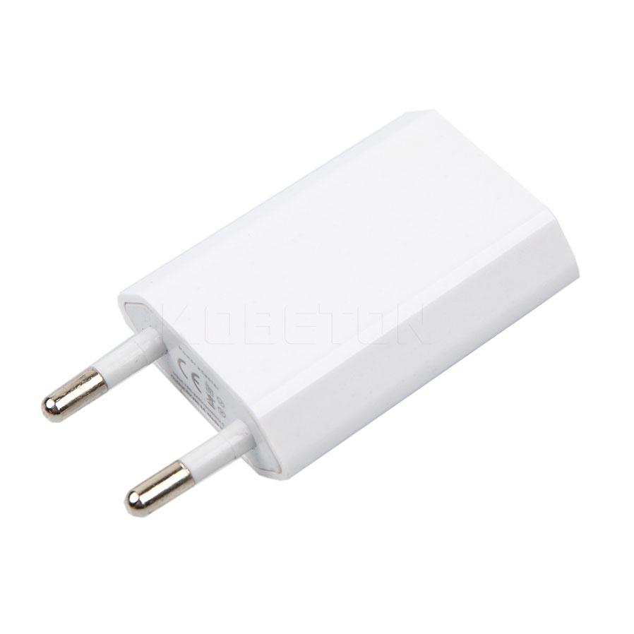 Phích cắm sạc điện USB 5V 1A chuẩn EU/Hoa Kỳ dùng khi đi du lịch