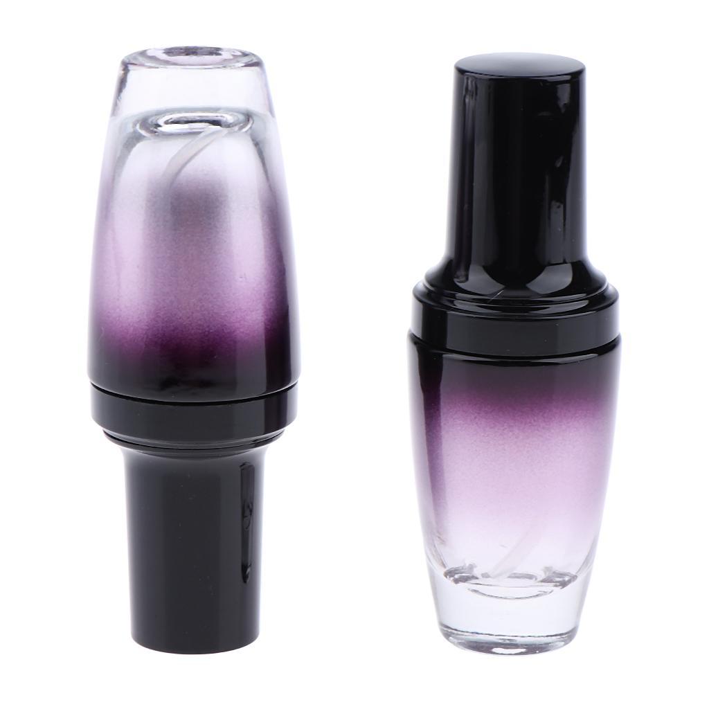2Pcs Glass Perfume Empty Bottle Atomizer Pump Sprayer Refillable Travel