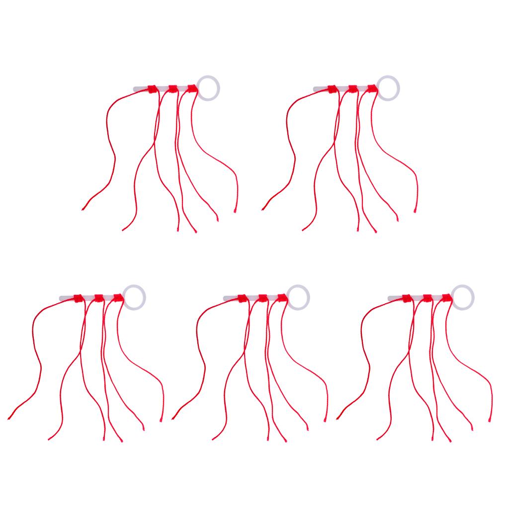 5pcs Slip Knot Looper Bobber Stops Fishing Tackle for Rock Fishing