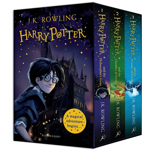 Harry Potter 1 - 3 Box Set: A Magical Adventure Begins (Box Set Paperback)