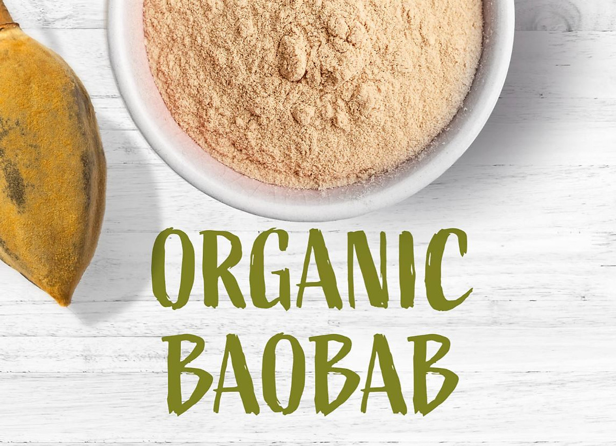 Hình ảnh Bột Baobab Hữu Cơ Diet Food Organic Baobab Powder 200g