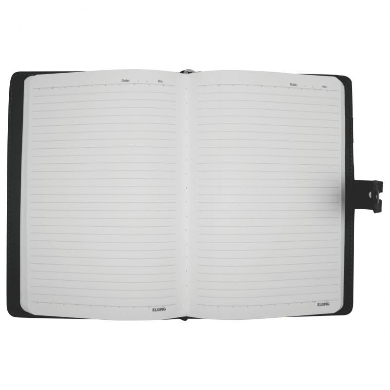 Sổ bìa giả da gáy cong Bureau KLONG B5- 300 trang 70/76; MS: 651