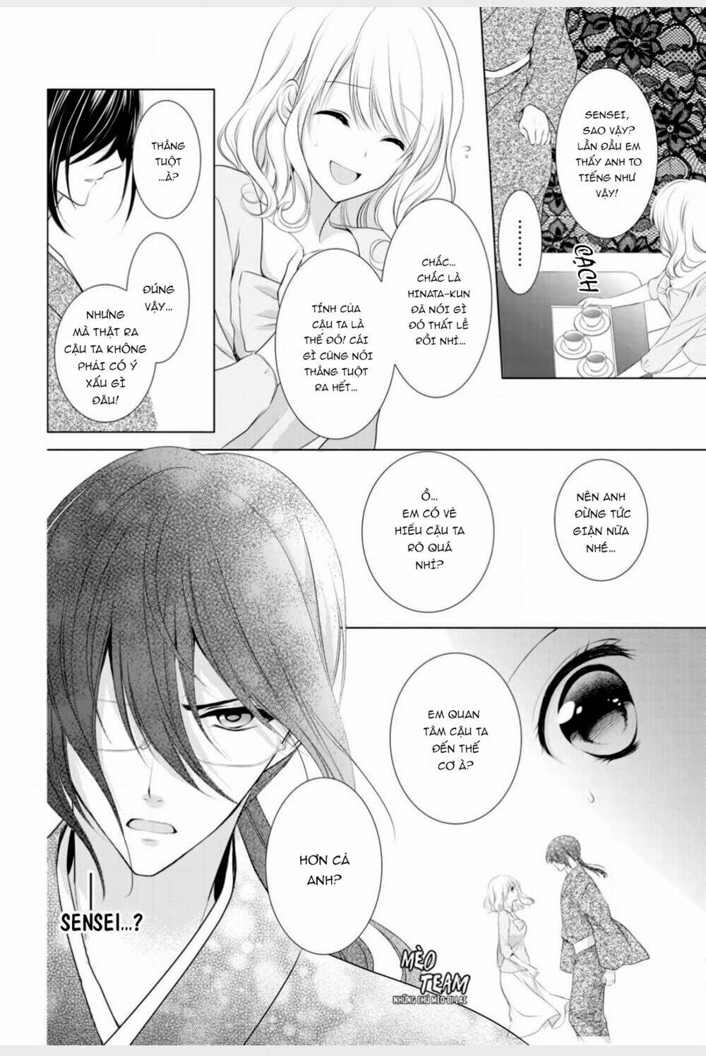 tiểu thuyết gia gợi cảm thì thầm bên tai cô gái nhỏ chapter 6 14