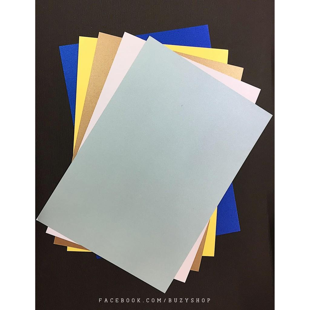 Giấy Ánh Nhũ, Bìa Màu, Giấy Làm Thiệp, Scrapbook