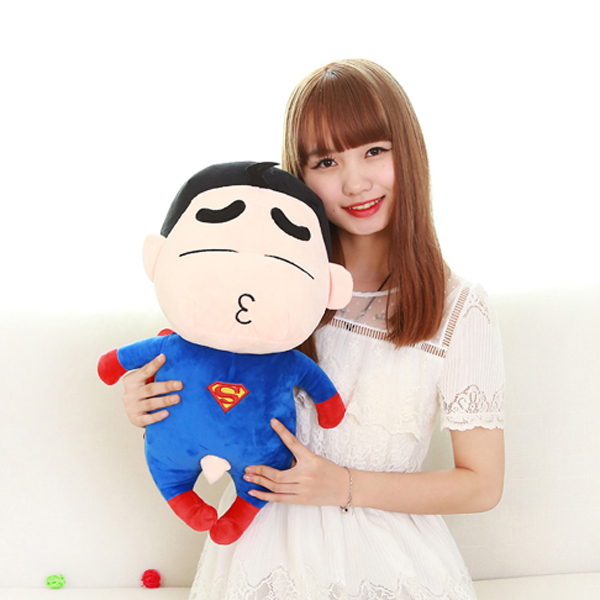 Gấu Bông Shin Superman (35 Cm) Gb21 (Màu Xanh Dương Phối Đỏ)