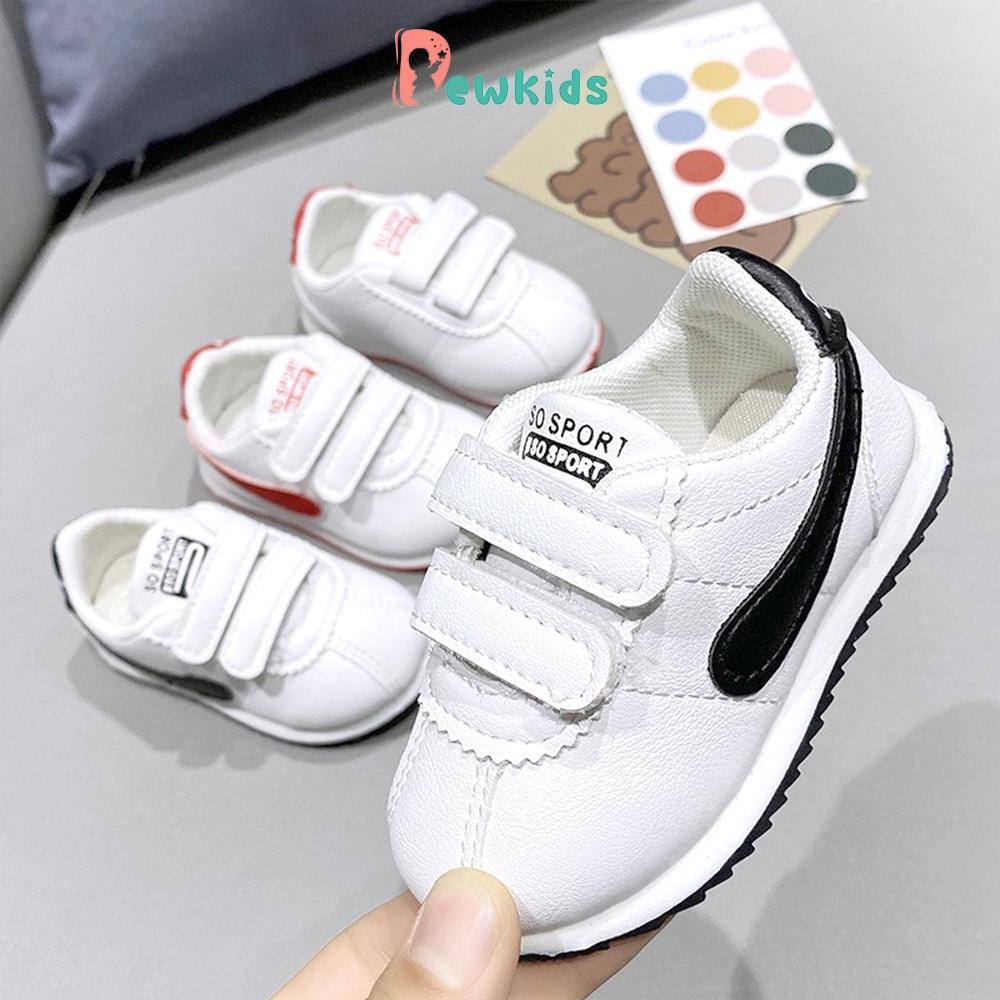 Giày thể thao cho bé DEWKIDS da tổng hợp, đế cao su mềm dẻo chống trơn trượt - TD014