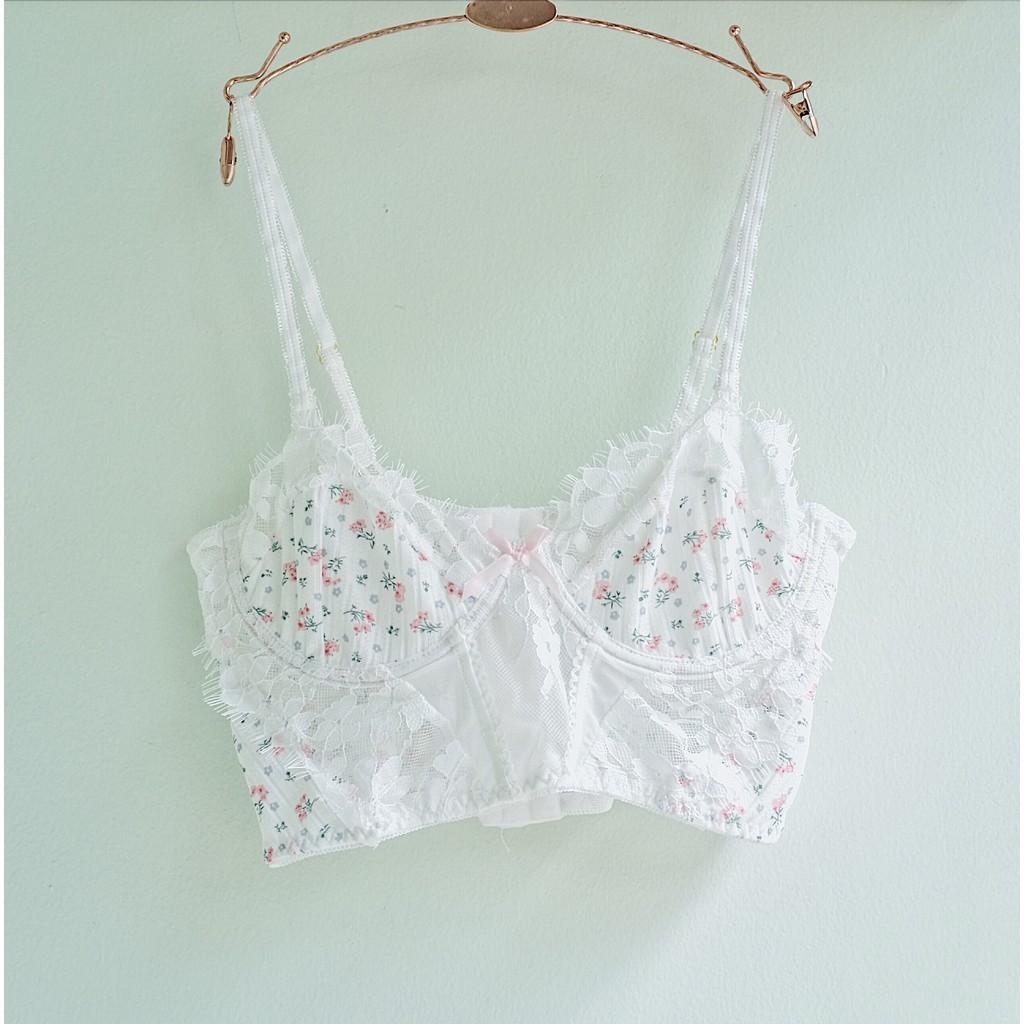 Áo Ngực Cotton Hoa Nhí - Let's Love Đồ Lót Nội Y