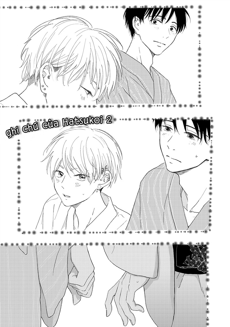 Ghi chú của Hatsukoi chapter 2