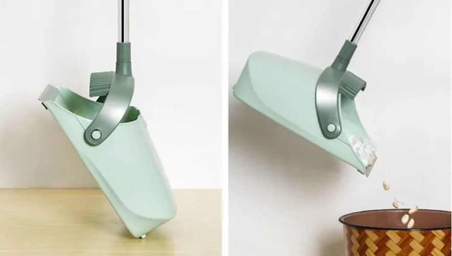 Chổi Quét Nhà Thông Minh Kèm Hót Rác Gấp Gọn - Chổi Quét Nhà Xoay 180 Độ Cán Dài Tiện Lợi - HENRYSA