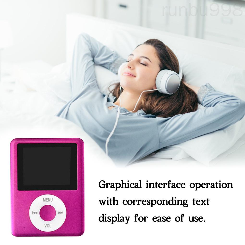 Máy nghe nhạc MP4 màn hình 1.8 inch có tai nghe
