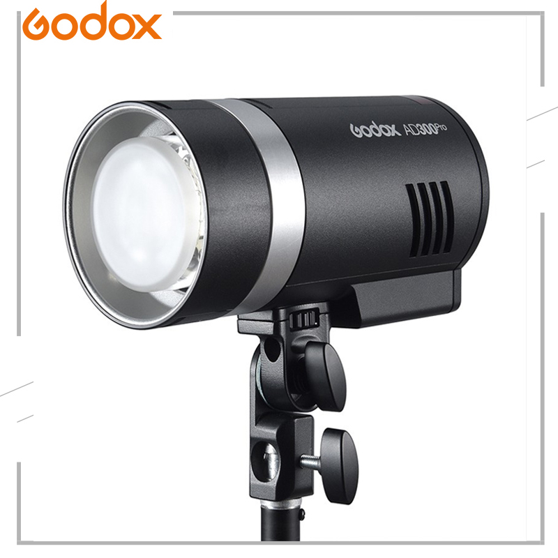 Đèn flash Godox AD300 Pro 2,4 GHz  dùng pin ( 300W, dung lượng pin 2600mAh) Hàng chính hãng